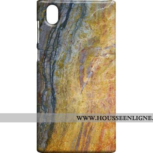 Housse Sony Xperia L1 Protection Délavé En Daim Difficile Rose Étui Téléphone Portable Grand