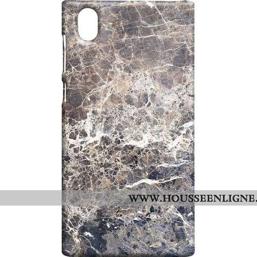 Housse Sony Xperia L1 Protection Délavé En Daim Difficile Rose Étui Téléphone Portable Grand