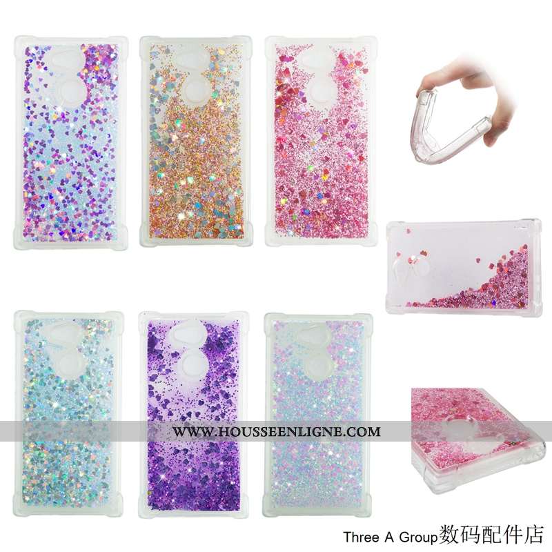 Housse Sony Xperia L2 Créatif Fluide Doux Protection Étui Personnalité Petit Rose