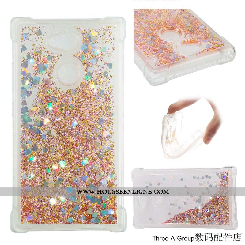 Housse Sony Xperia L2 Créatif Fluide Doux Protection Étui Personnalité Petit Rose