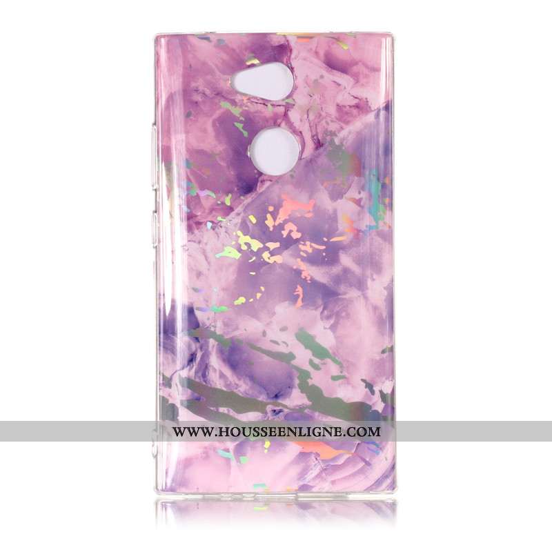 Housse Sony Xperia L2 Dessin Animé Grand Téléphone Portable Coque Rose Étui