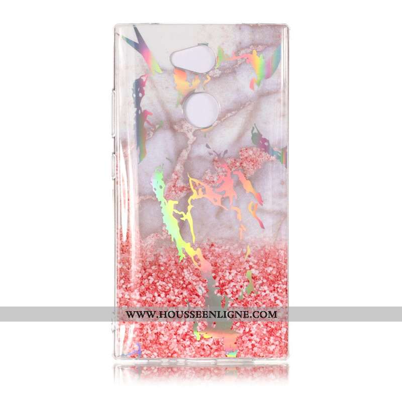 Housse Sony Xperia L2 Dessin Animé Grand Téléphone Portable Coque Rose Étui