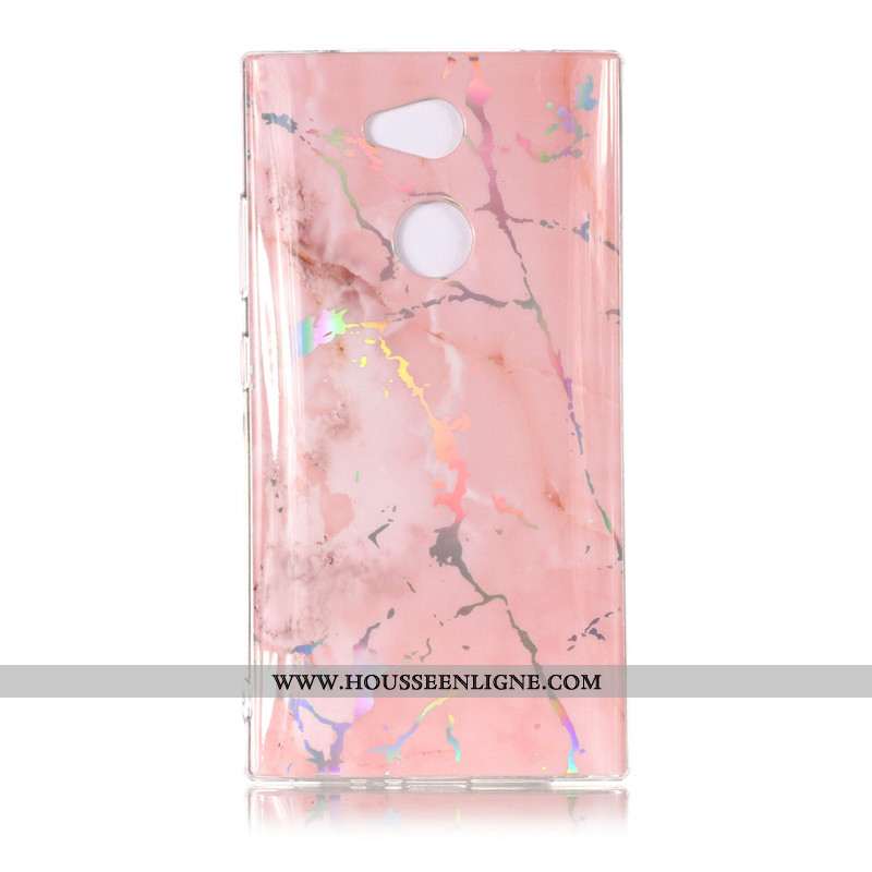 Housse Sony Xperia L2 Dessin Animé Grand Téléphone Portable Coque Rose Étui