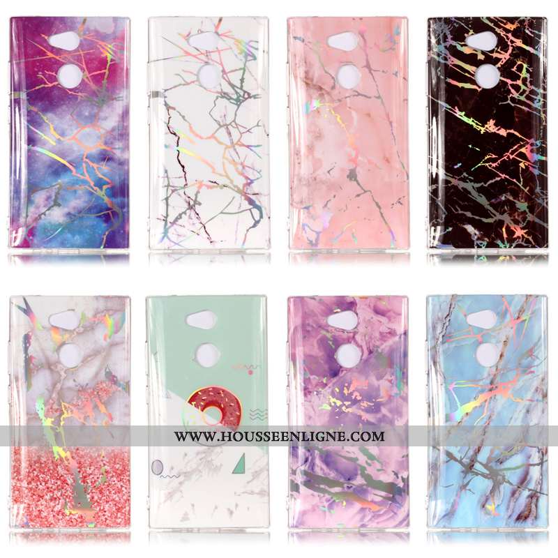 Housse Sony Xperia L2 Dessin Animé Grand Téléphone Portable Coque Rose Étui