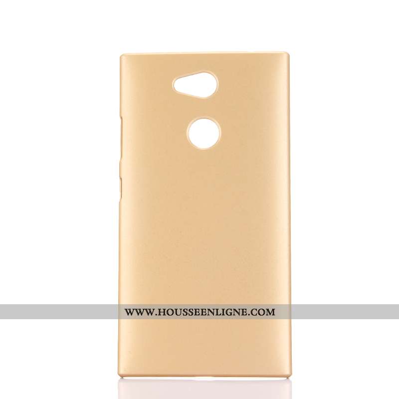 Housse Sony Xperia L2 Délavé En Daim Protection Membrane Étui Coque Téléphone Portable Bleu