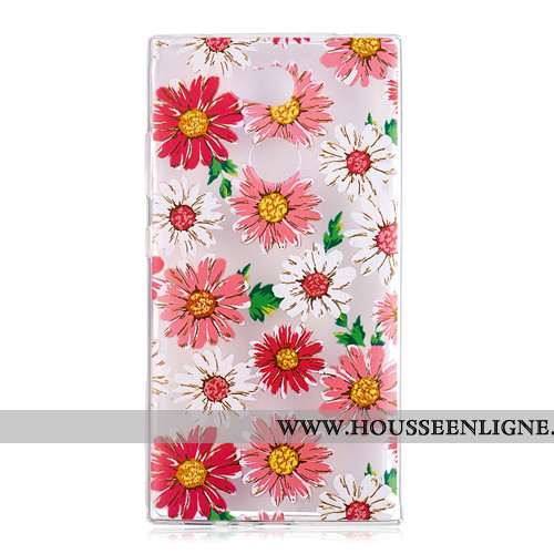 Housse Sony Xperia L2 Fluide Doux Dessin Animé Téléphone Portable Charmant Vert Étui Coque Verte