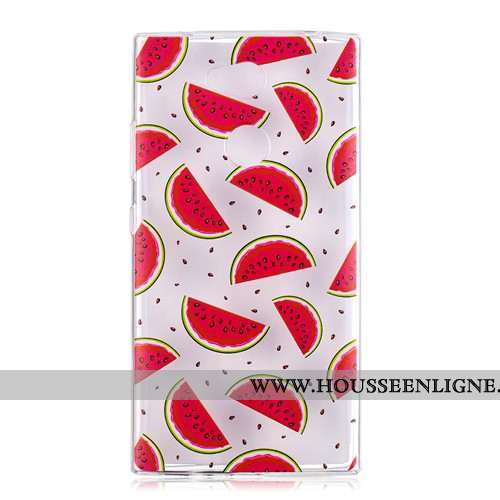 Housse Sony Xperia L2 Fluide Doux Dessin Animé Téléphone Portable Charmant Vert Étui Coque Verte