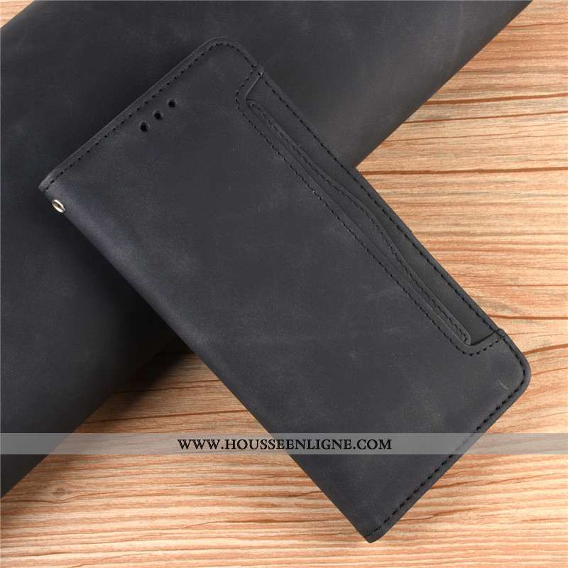 Housse Sony Xperia L4 Cuir Fluide Doux Marron Coque Téléphone Portable Portefeuille Protection