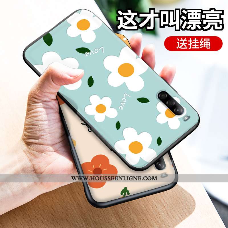 Housse Sony Xperia L4 Tendance Silicone Créatif Bleu Tout Compris Personnalisé Téléphone Portable