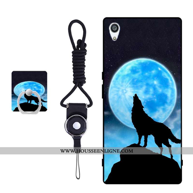 Housse Sony Xperia Xa Ultra Protection Fluide Doux Bleu Étui Coque Téléphone Portable
