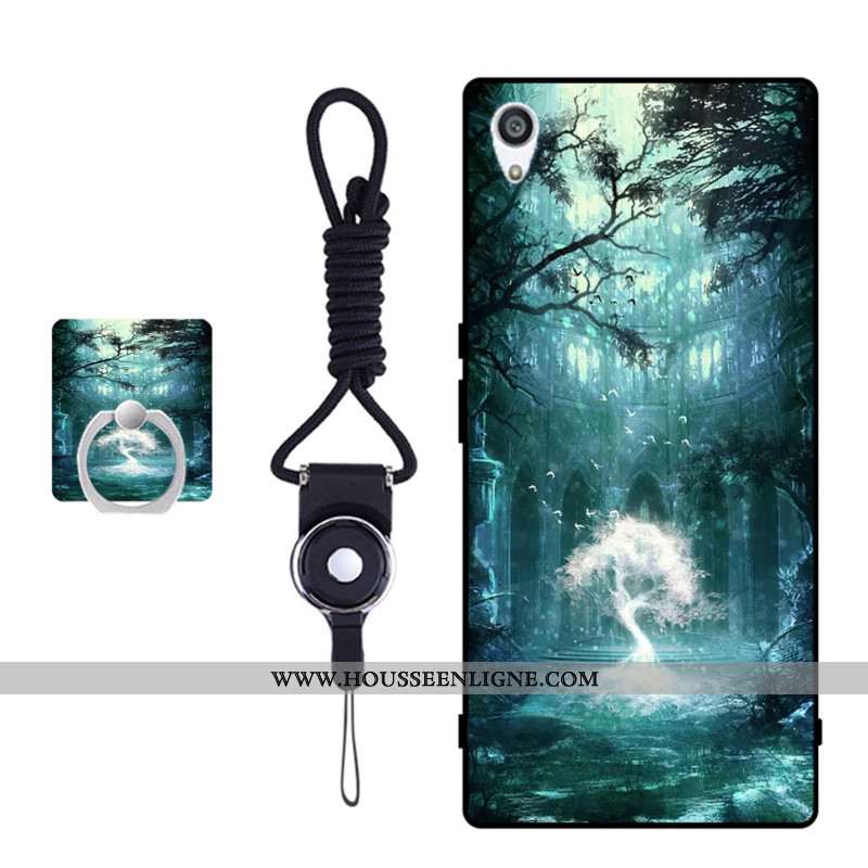 Housse Sony Xperia Xa Ultra Protection Fluide Doux Bleu Étui Coque Téléphone Portable