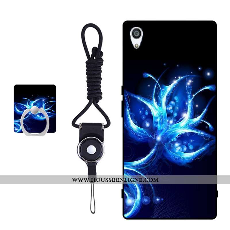 Housse Sony Xperia Xa Ultra Protection Fluide Doux Bleu Étui Coque Téléphone Portable