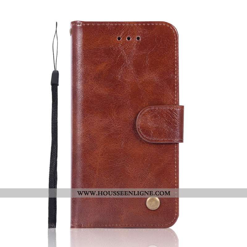 Housse Sony Xperia Xa1 Plus Protection Cuir Téléphone Portable Étui Rouge Tout Compris Coque