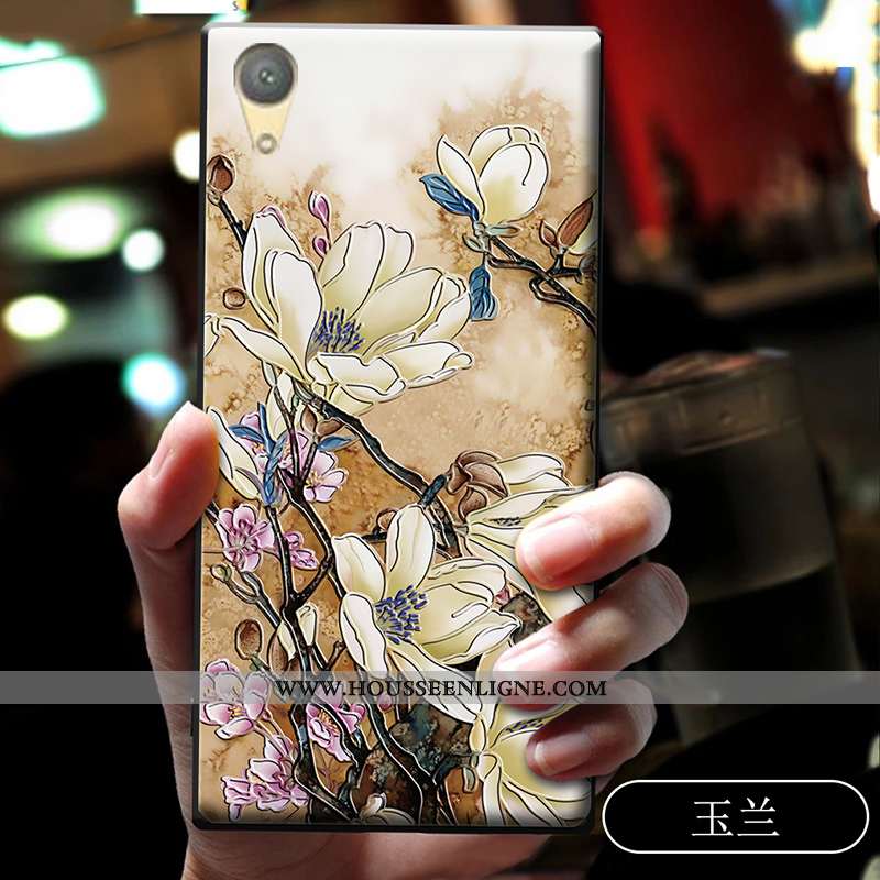 Housse Sony Xperia Xa1 Plus Protection Délavé En Daim Tendance Tout Compris Dessin Animé Silicone Co