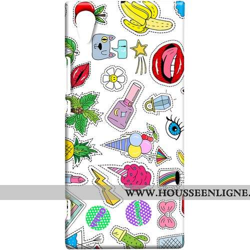 Housse Sony Xperia Xa1 Protection Blanc Fashion Téléphone Portable Coque Difficile Étui Blanche