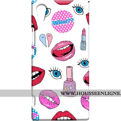 Housse Sony Xperia Xa1 Protection Blanc Fashion Téléphone Portable Coque Difficile Étui Blanche