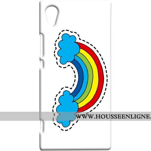Housse Sony Xperia Xa1 Protection Blanc Fashion Téléphone Portable Coque Difficile Étui Blanche