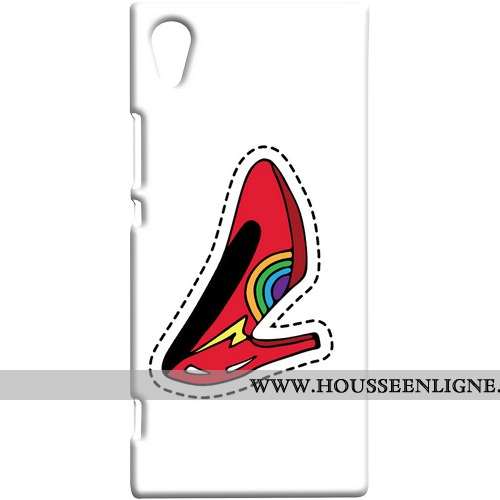 Housse Sony Xperia Xa1 Protection Blanc Fashion Téléphone Portable Coque Difficile Étui Blanche