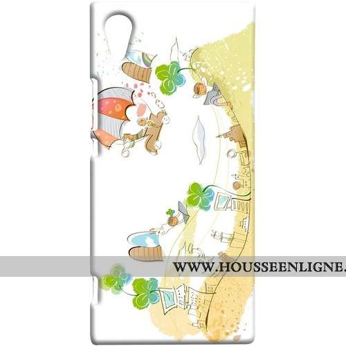 Housse Sony Xperia Xa1 Protection Coque Vert Étui Téléphone Portable Difficile Verte