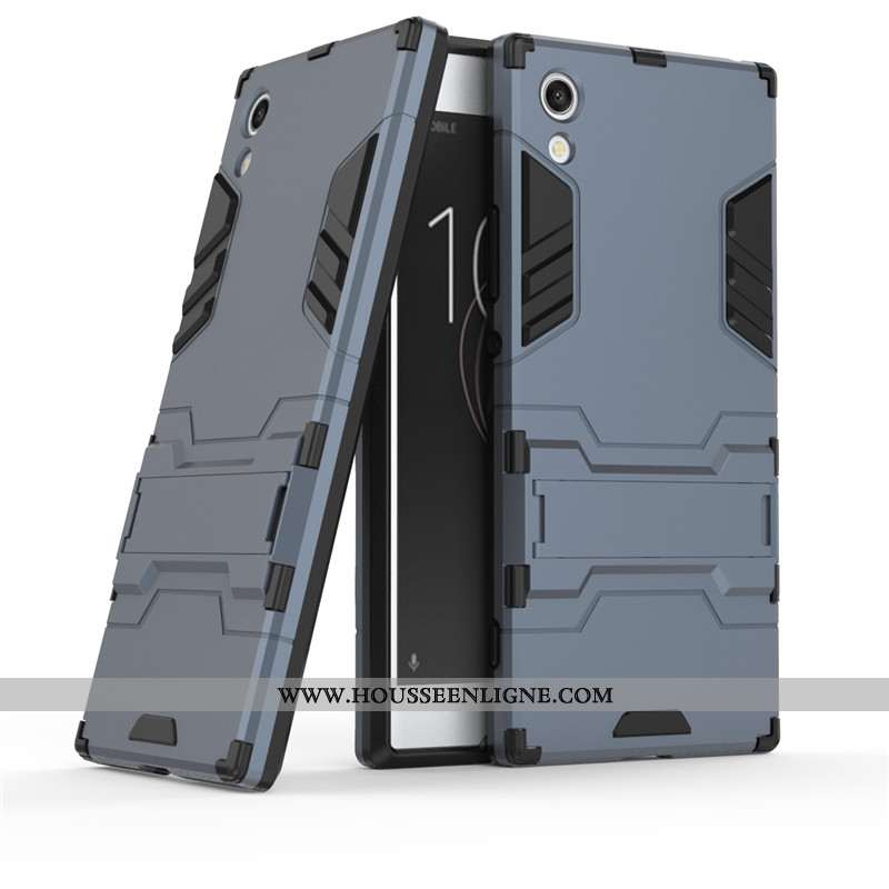 Housse Sony Xperia Xa1 Protection Téléphone Portable Coque Incassable Support Or Étui Doré