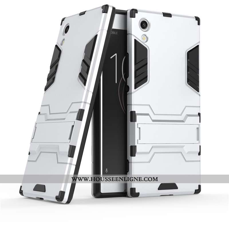 Housse Sony Xperia Xa1 Protection Téléphone Portable Coque Incassable Support Or Étui Doré