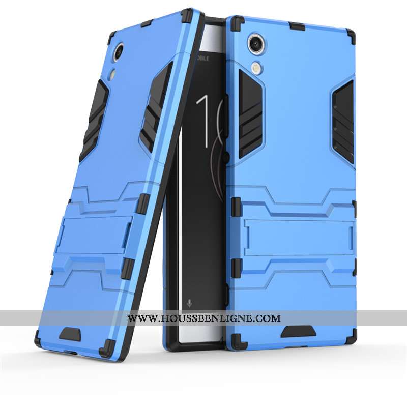 Housse Sony Xperia Xa1 Protection Téléphone Portable Coque Incassable Support Or Étui Doré
