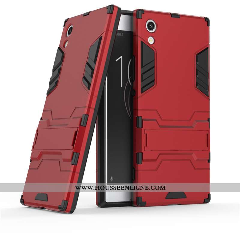 Housse Sony Xperia Xa1 Protection Téléphone Portable Coque Incassable Support Or Étui Doré