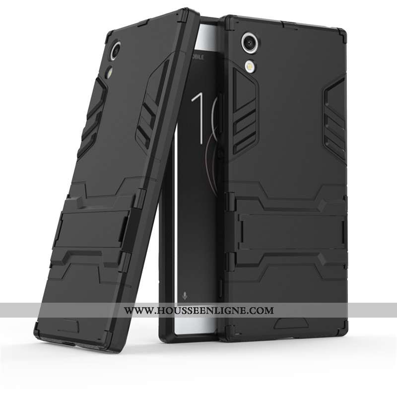 Housse Sony Xperia Xa1 Protection Téléphone Portable Coque Incassable Support Or Étui Doré