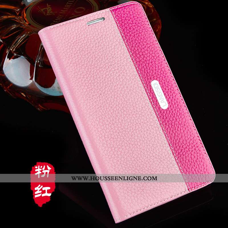 Housse Sony Xperia Xa1 Ultra Protection Cuir Véritable Marron Coque Téléphone Portable Cuir Étui