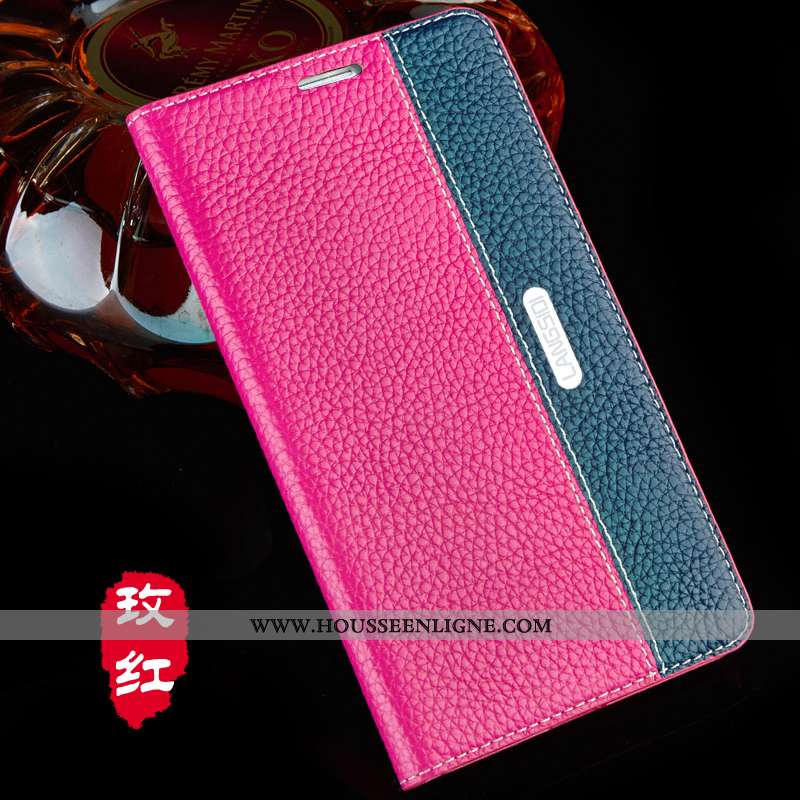Housse Sony Xperia Xa1 Ultra Protection Cuir Véritable Marron Coque Téléphone Portable Cuir Étui