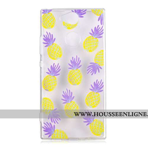 Housse Sony Xperia Xa2 Charmant Fluide Doux Téléphone Portable Vert Dessin Animé Coque Étui Verte