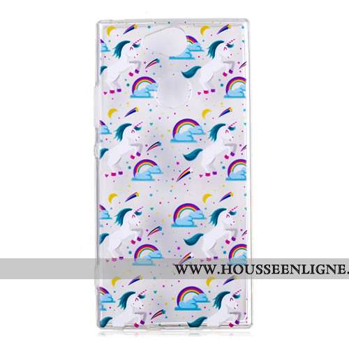 Housse Sony Xperia Xa2 Charmant Fluide Doux Téléphone Portable Vert Dessin Animé Coque Étui Verte