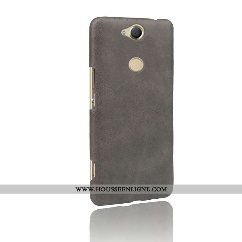 Housse Sony Xperia Xa2 Cuir Orange Téléphone Portable Coque Étui Difficile