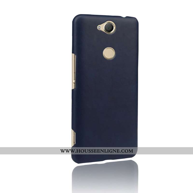 Housse Sony Xperia Xa2 Cuir Orange Téléphone Portable Coque Étui Difficile