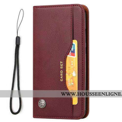 Housse Sony Xperia Xa2 Cuir Protection Téléphone Portable Coque Incassable Étui Marron