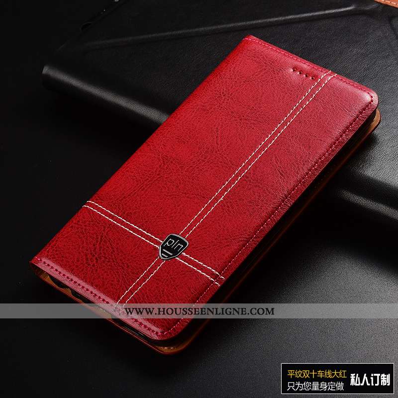 Housse Sony Xperia Xa2 Ultra Cuir Mode Business Véritable Tout Compris Téléphone Portable Marron