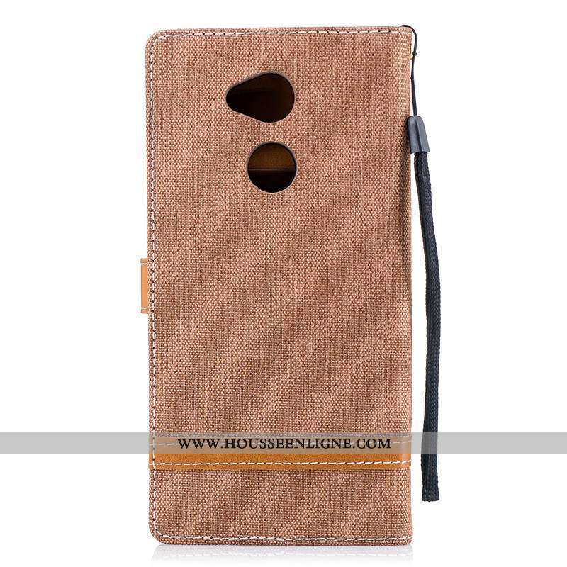 Housse Sony Xperia Xa2 Ultra Modèle Fleurie Fluide Doux Téléphone Portable Coque Tout Compris Bleu M