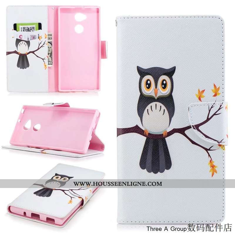 Housse Sony Xperia Xa2 Ultra Protection Dessin Animé Bleu Téléphone Portable Incassable Nouveau Coqu
