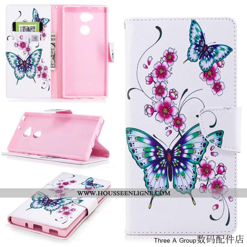 Housse Sony Xperia Xa2 Ultra Protection Dessin Animé Bleu Téléphone Portable Incassable Nouveau Coqu