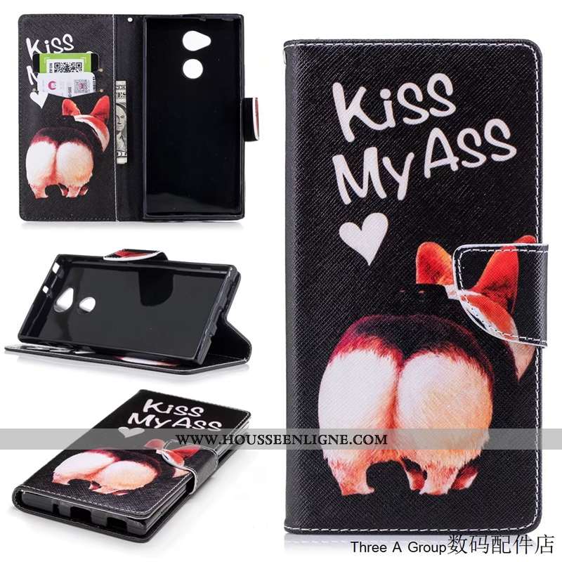 Housse Sony Xperia Xa2 Ultra Protection Dessin Animé Bleu Téléphone Portable Incassable Nouveau Coqu