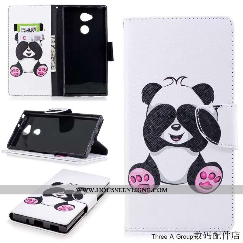 Housse Sony Xperia Xa2 Ultra Protection Dessin Animé Bleu Téléphone Portable Incassable Nouveau Coqu