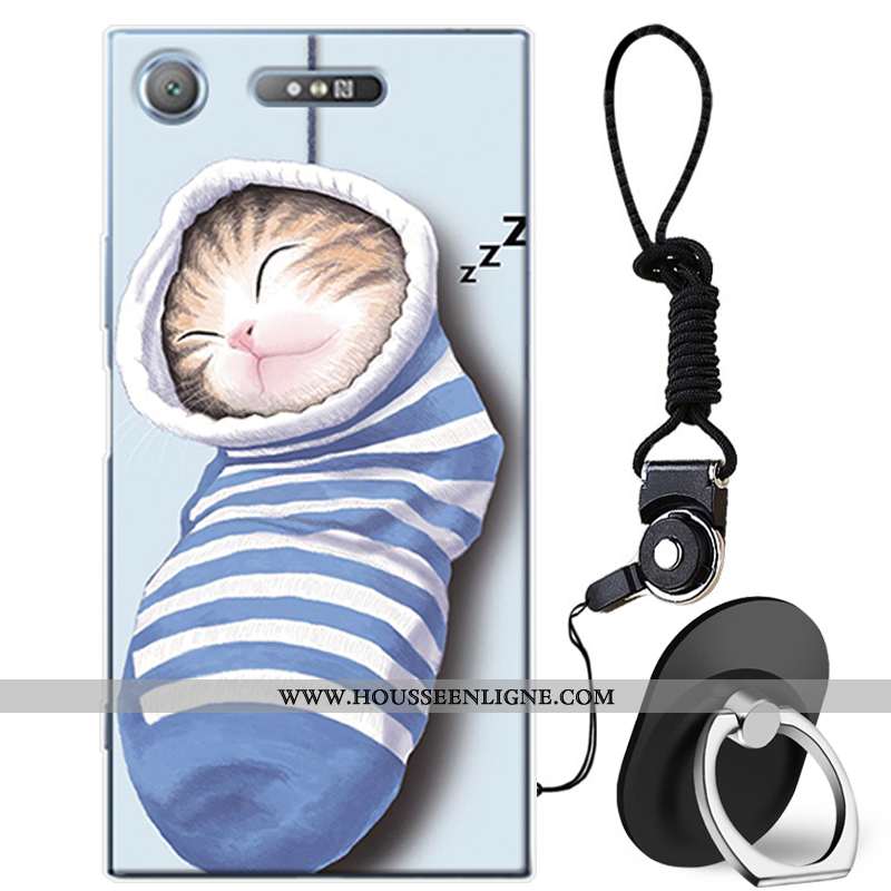 Housse Sony Xperia Xz Premium Fluide Doux Silicone Incassable Étui Blanc Coque Tout Compris Blanche