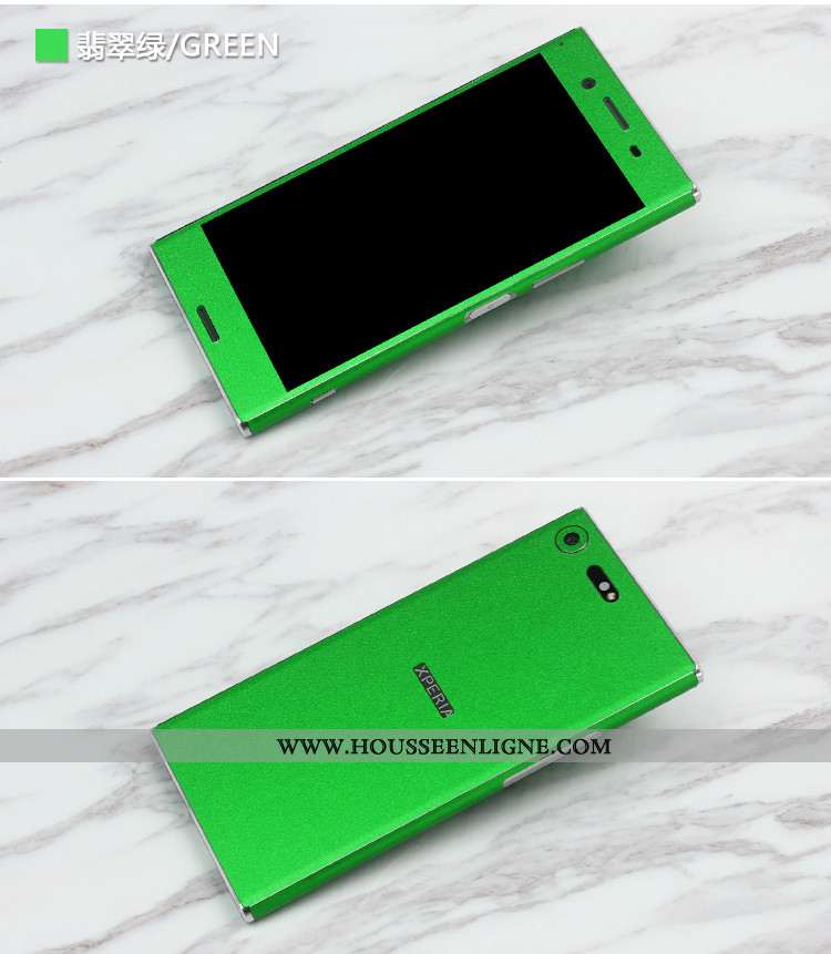 Housse Sony Xperia Xz Premium Multicolore Membrane Couleur Rouge Téléphone Portable Couvercle Arrièr