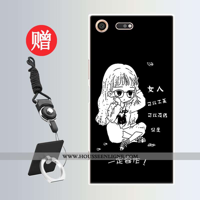 Housse Sony Xperia Xz Premium Protection Personnalité Incassable Téléphone Portable Net Rouge Rose M