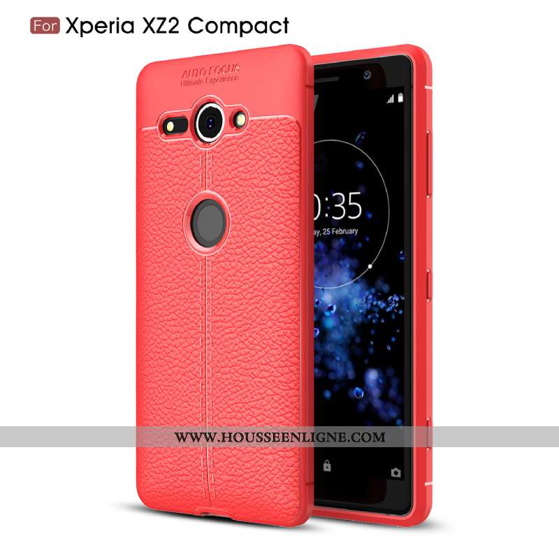 Housse Sony Xperia Xz2 Compact Fluide Doux Silicone Protection Téléphone Portable Coque Étui Tout Co