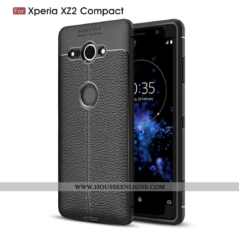 Housse Sony Xperia Xz2 Compact Fluide Doux Silicone Protection Téléphone Portable Coque Étui Tout Co