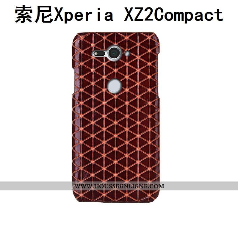 Housse Sony Xperia Xz2 Compact Protection Luxe Rouge Personnalisé Étui Incassable Mode Rose