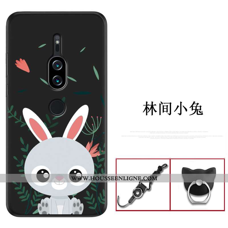 Housse Sony Xperia Xz2 Premium Créatif Fluide Doux Coque Téléphone Portable Rouge Personnalité Prote