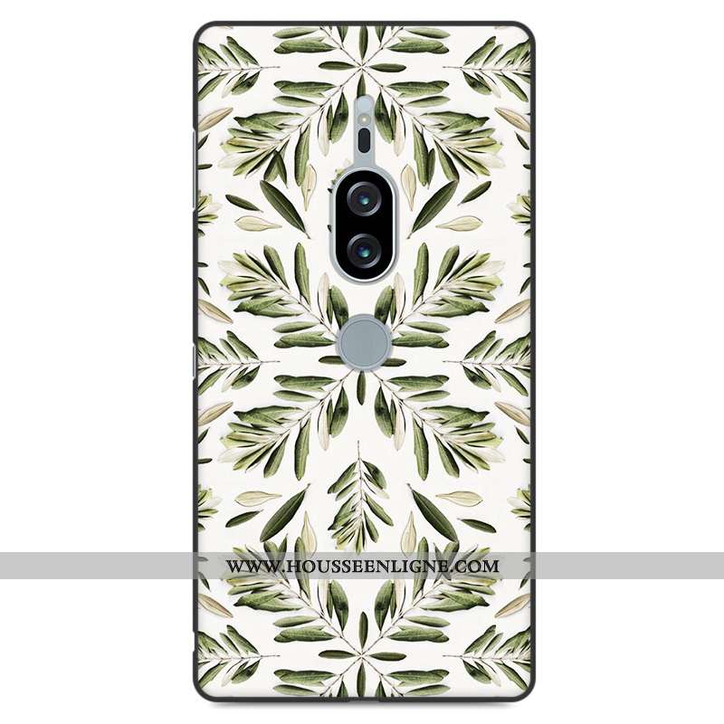 Housse Sony Xperia Xz2 Premium Protection Créatif Étui Tout Compris Coque Fluide Doux Incassable Ble