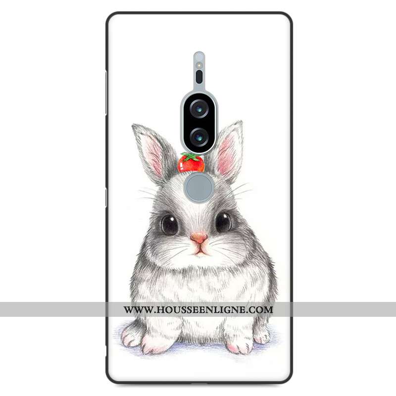 Housse Sony Xperia Xz2 Premium Vintage Tendance Incassable Silicone Coque Rouge Tout Compris